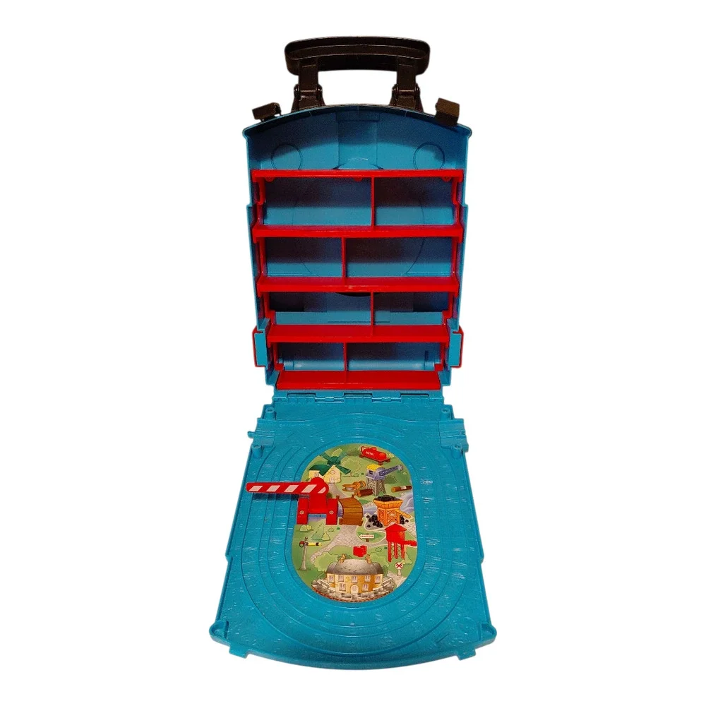 Thomas & Friends Take N Play Train Carry Case & Talking Flynn Firetruck